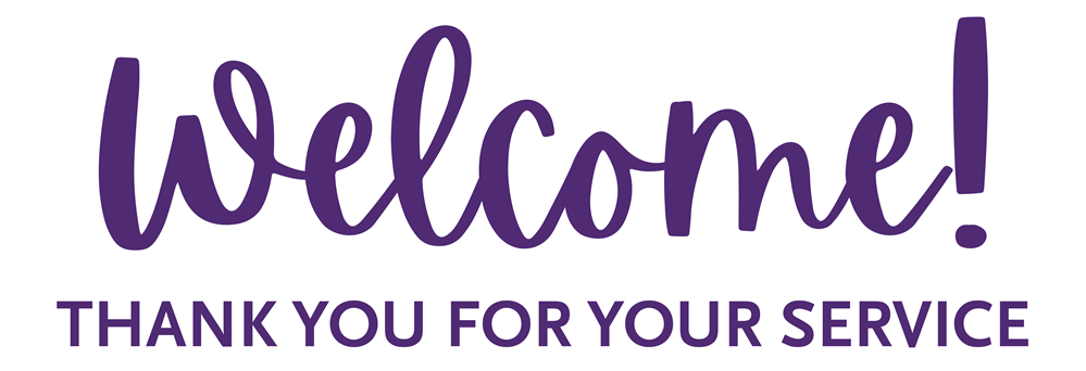 Welcome thank you for your service and sacrifice